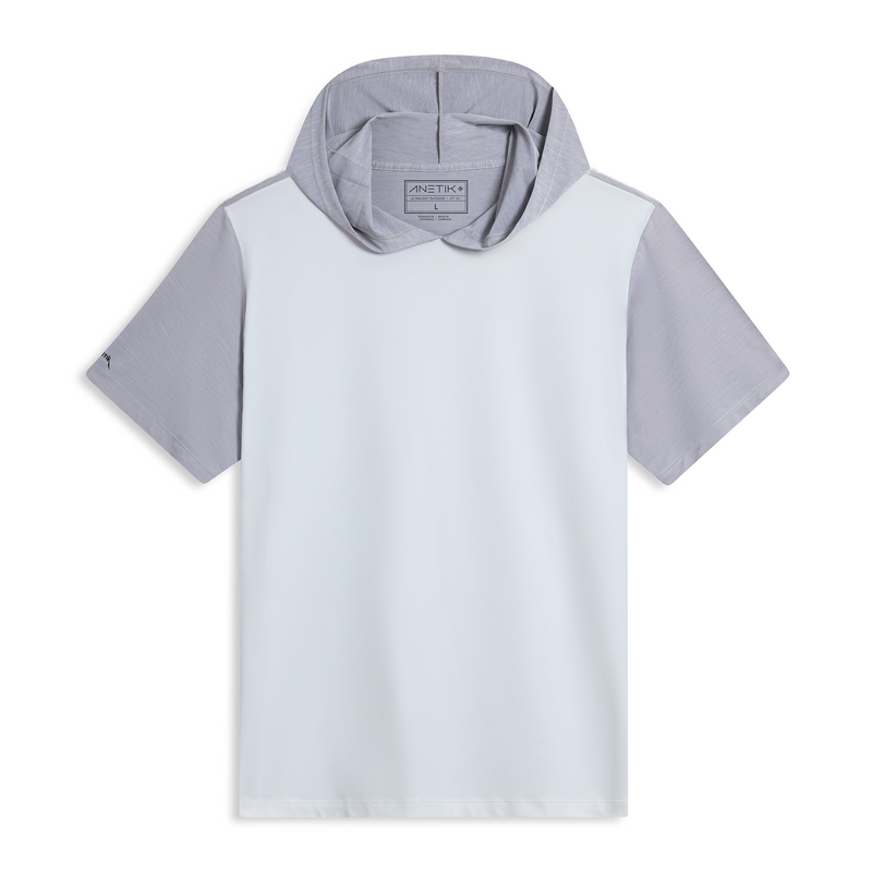 WHITE / ALLOY HEATHERED