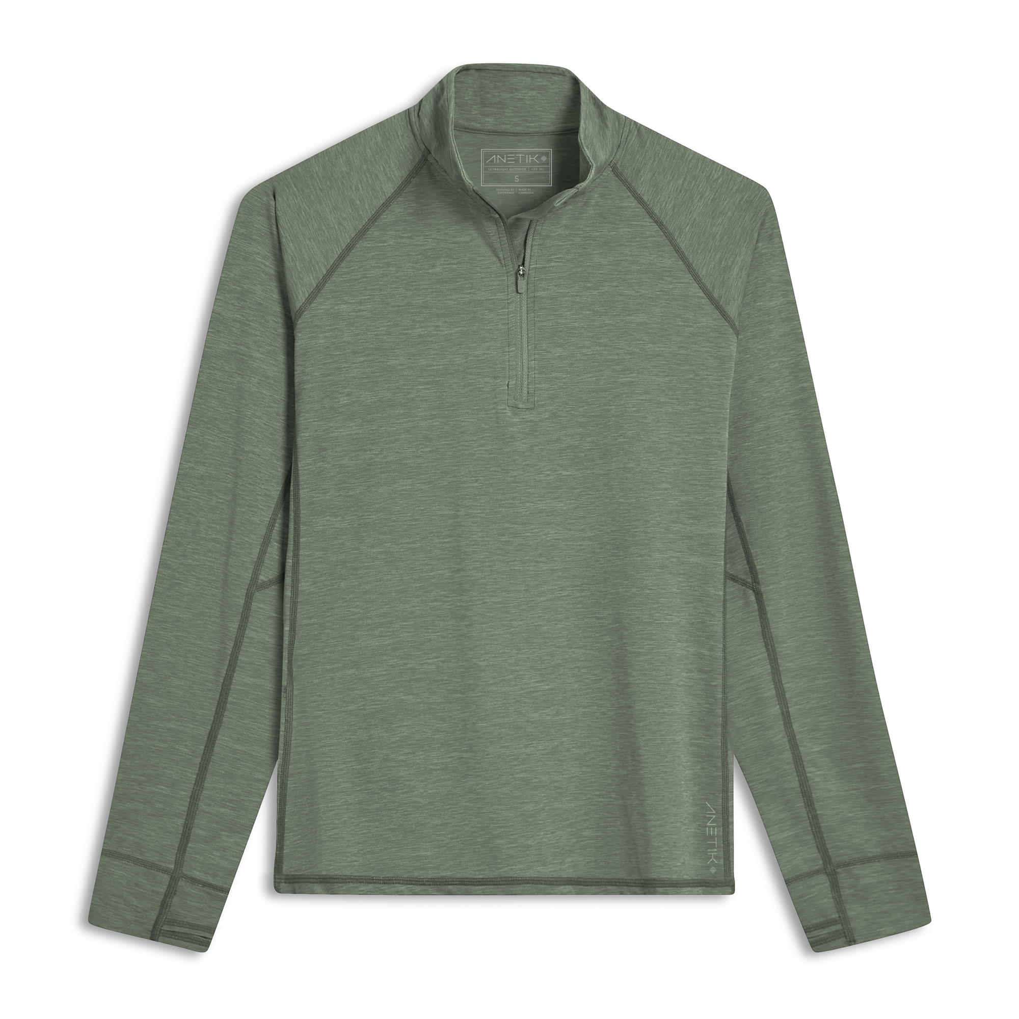 DARK OLIVE HEATHERED