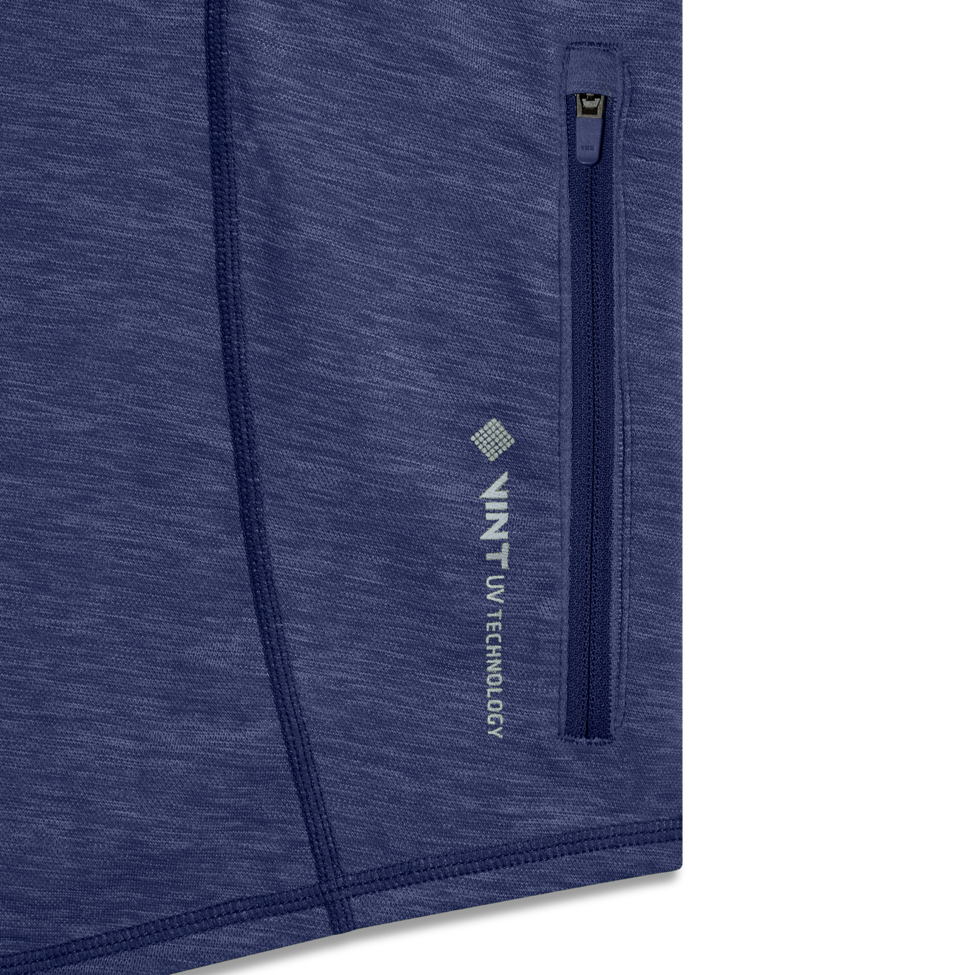 NAVY HEATHERED