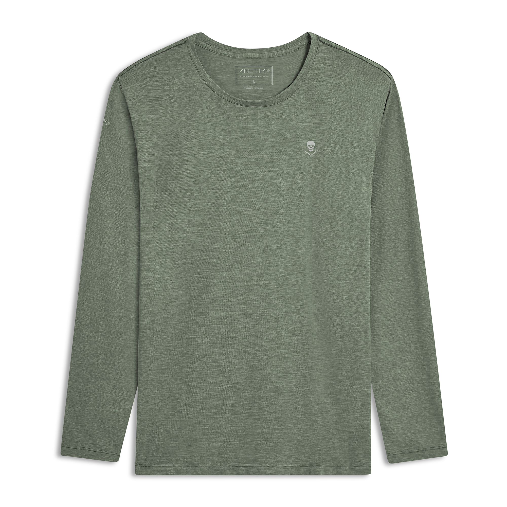 DARK OLIVE HEATHERED