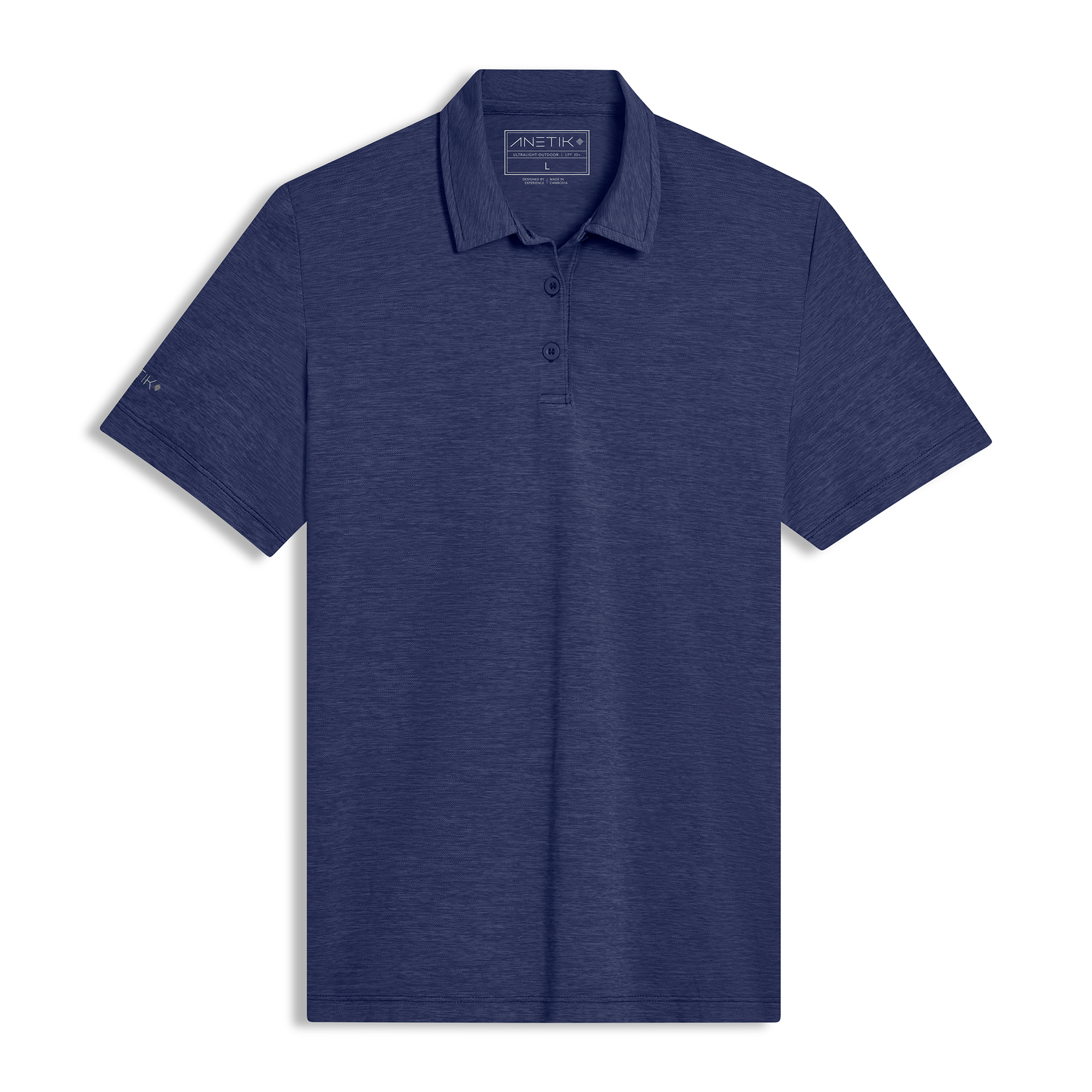 NAVY HEATHERED