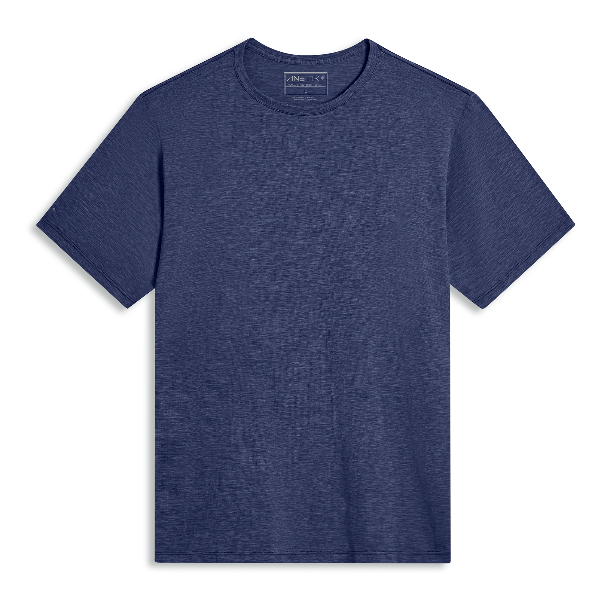 NAVY HEATHERED