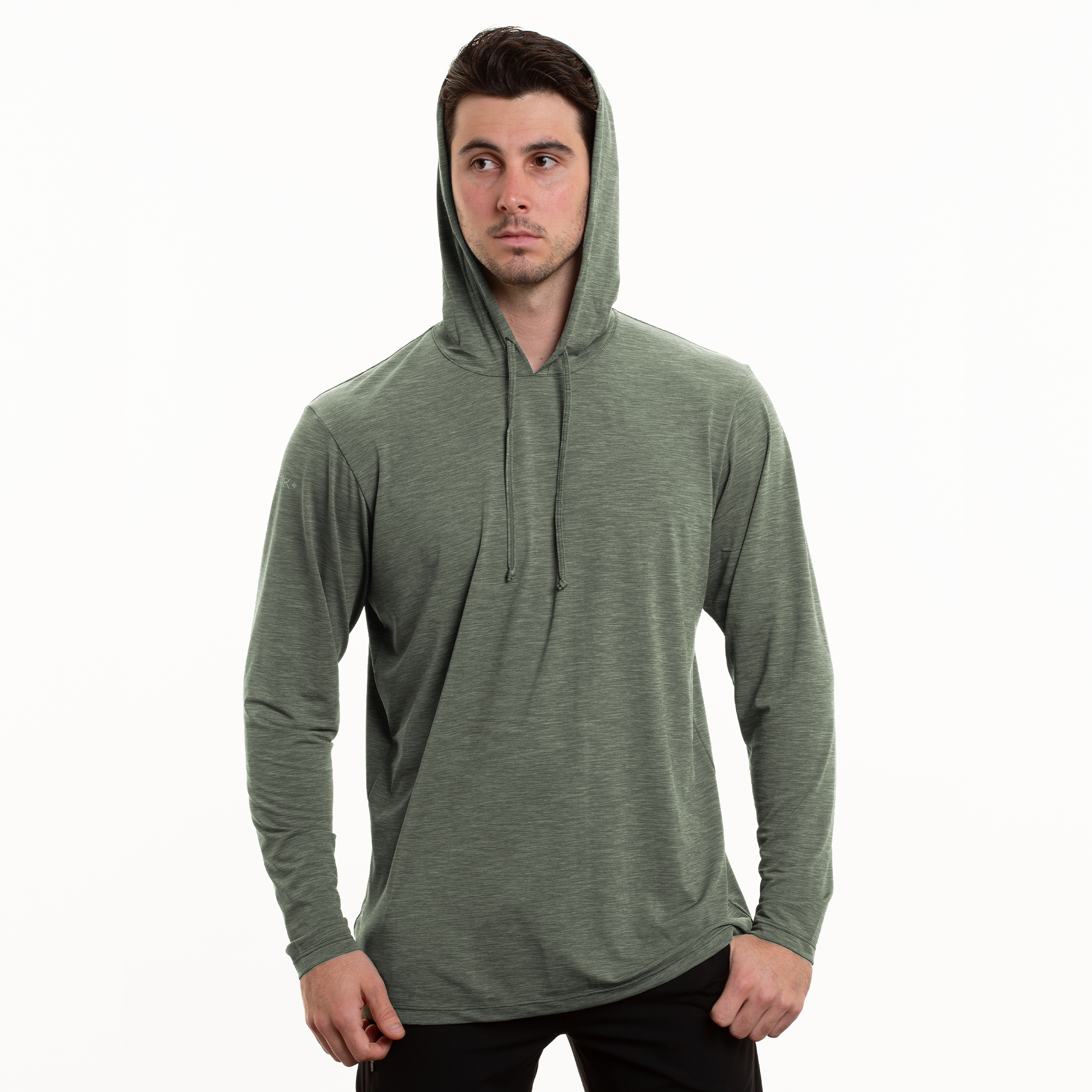 DARK OLIVE HEATHERED