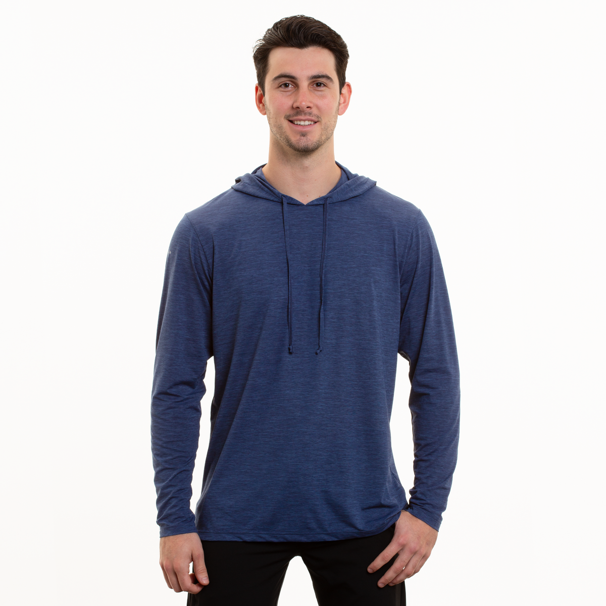 NAVY HEATHERED