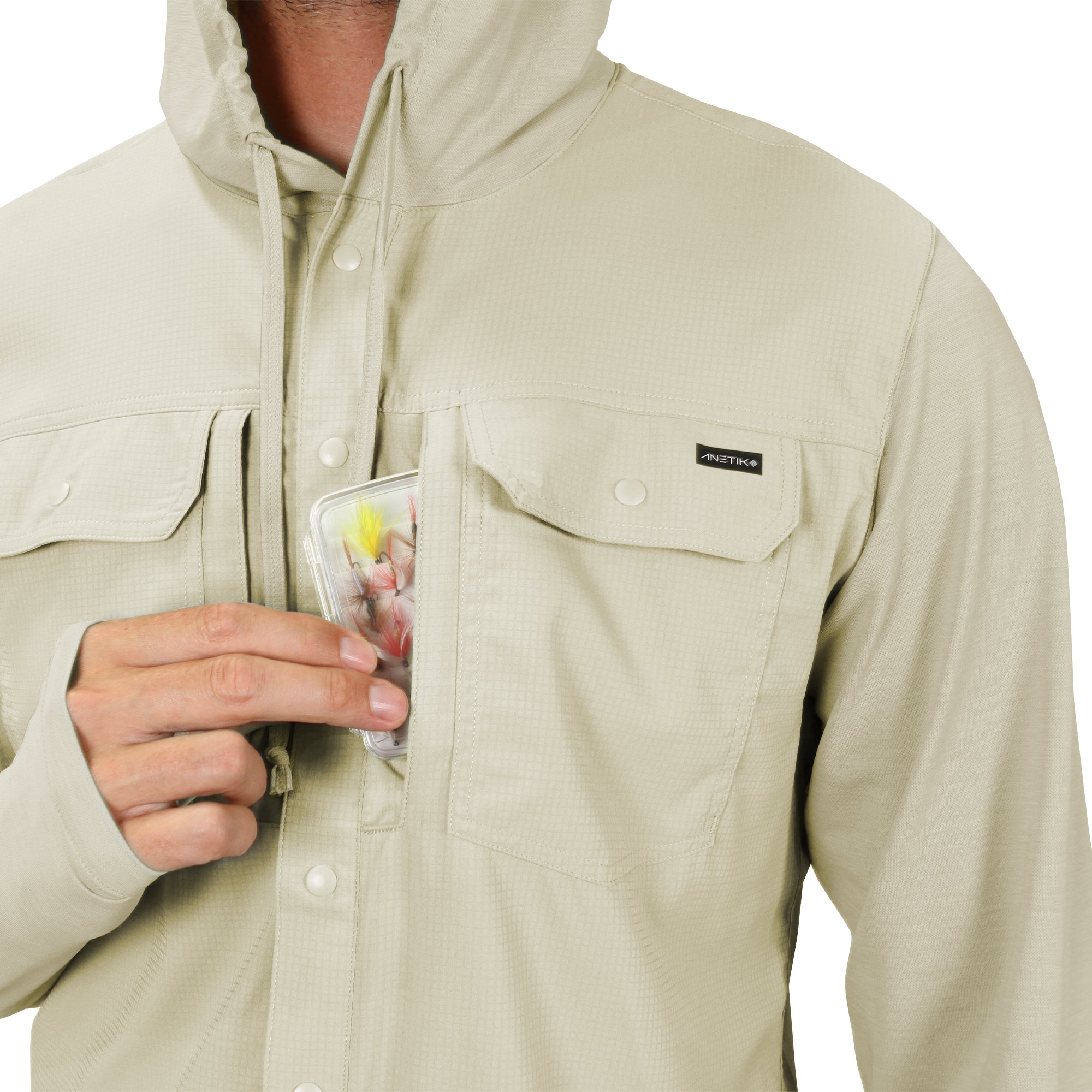 MENS - ULTRAGUIDE HOODED L/S