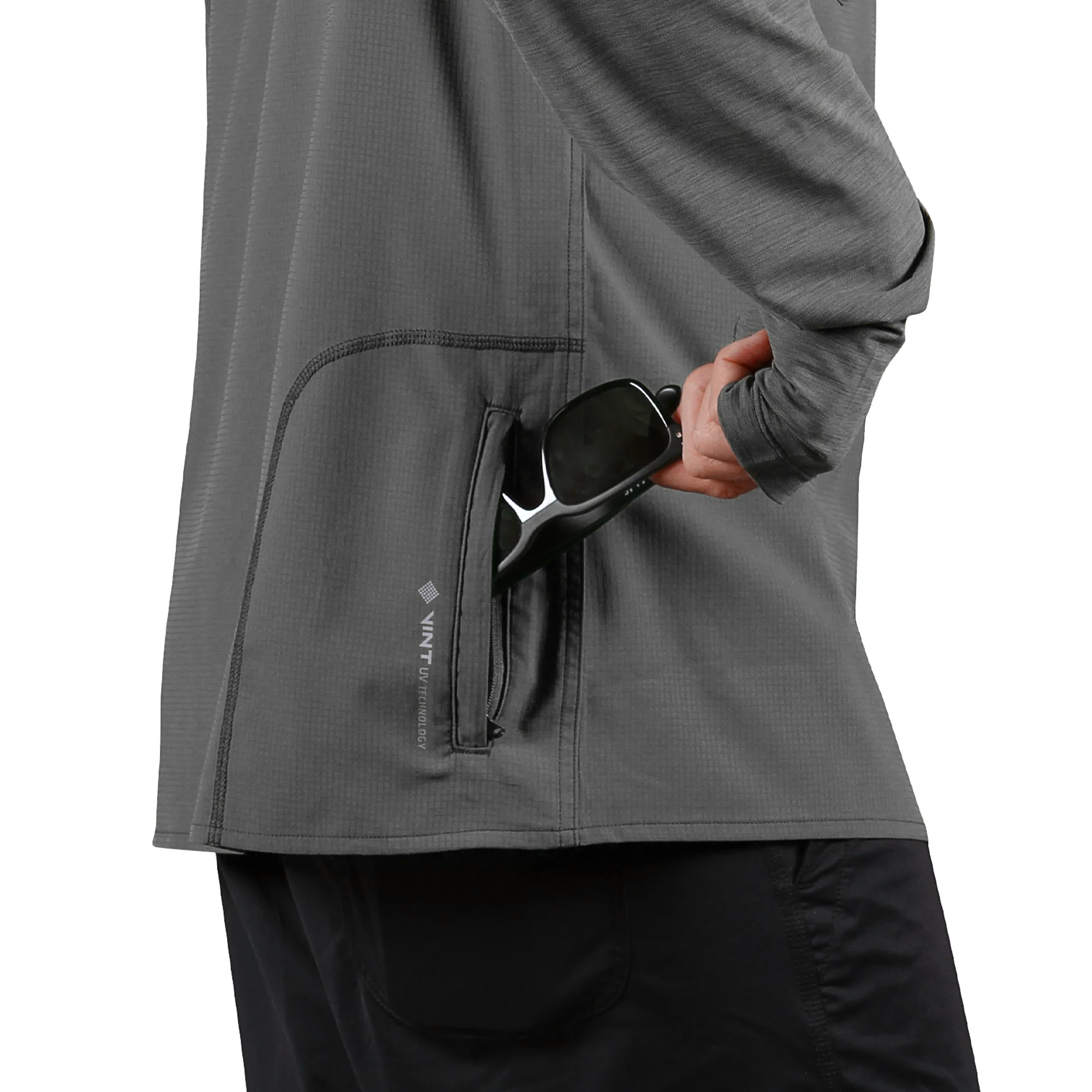 MENS - ULTRAGUIDE HOODED L/S