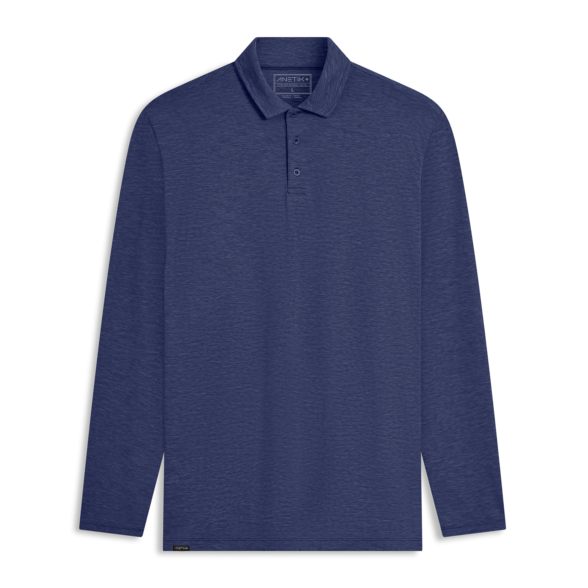 NAVY HEATHERED