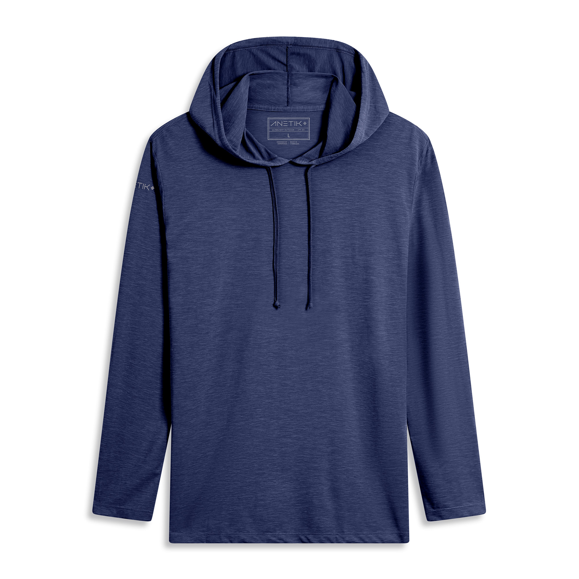 NAVY HEATHERED
