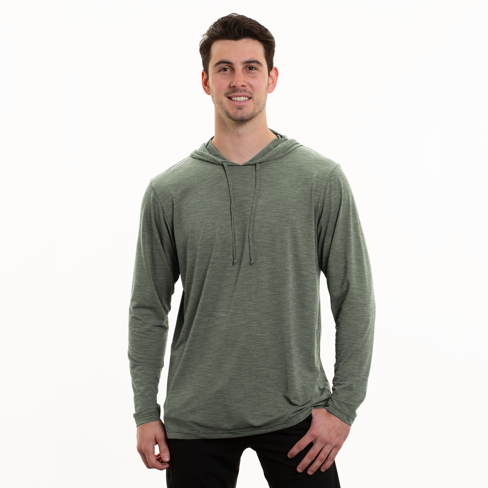 DARK OLIVE HEATHERED