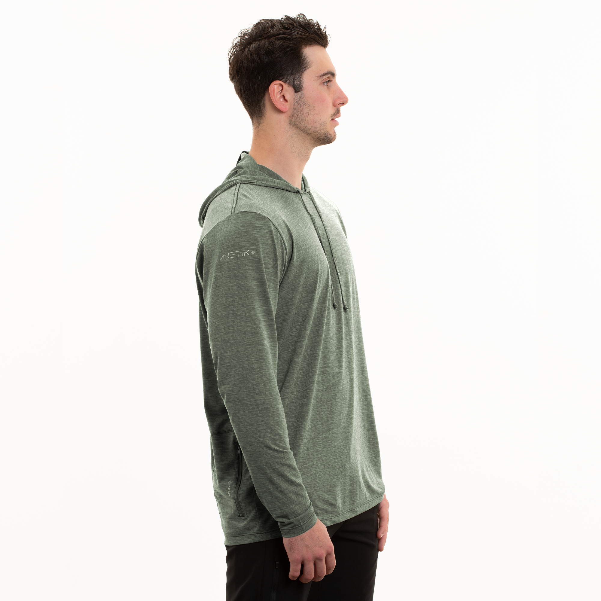 DARK OLIVE HEATHERED
