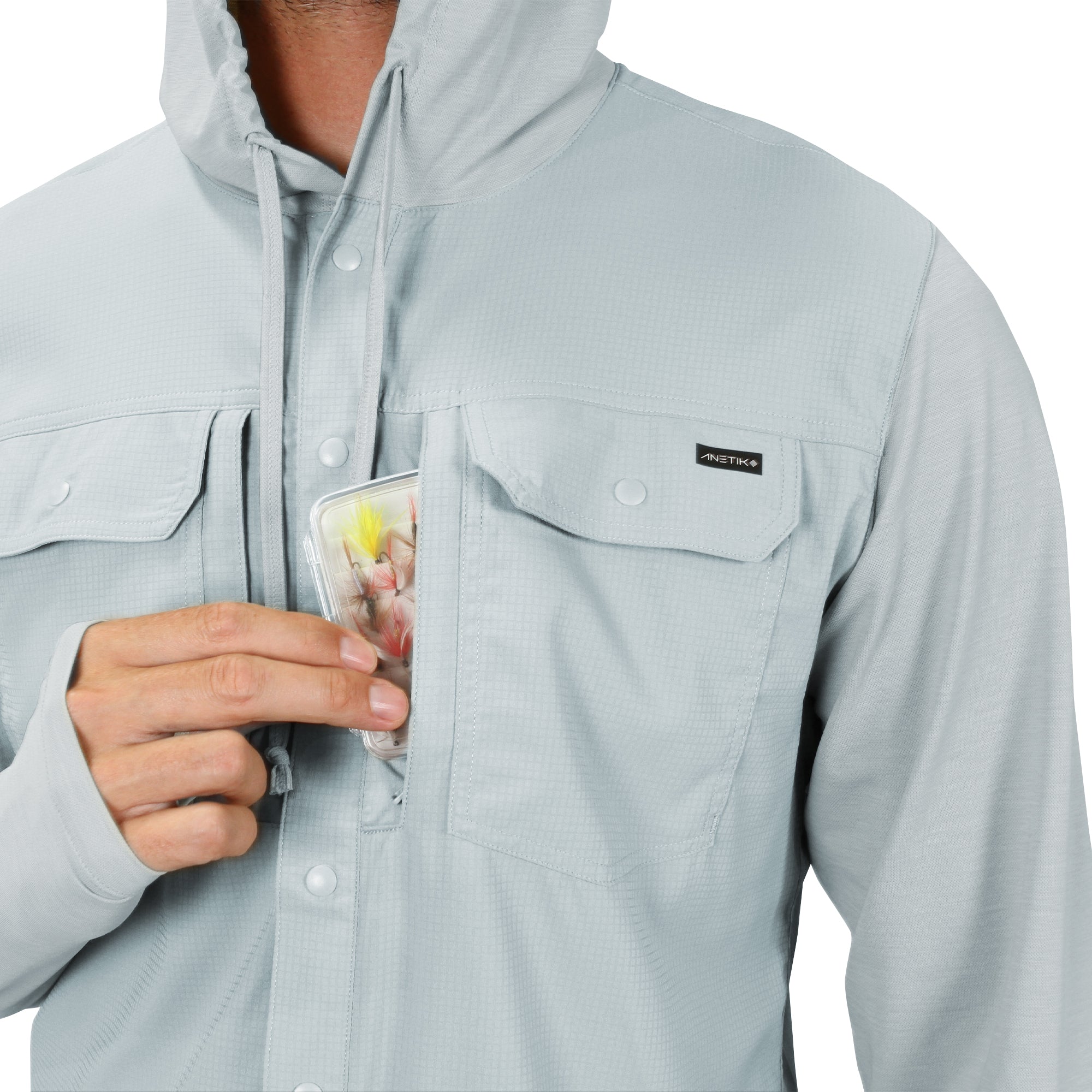 MENS - ULTRAGUIDE HOODED L/S